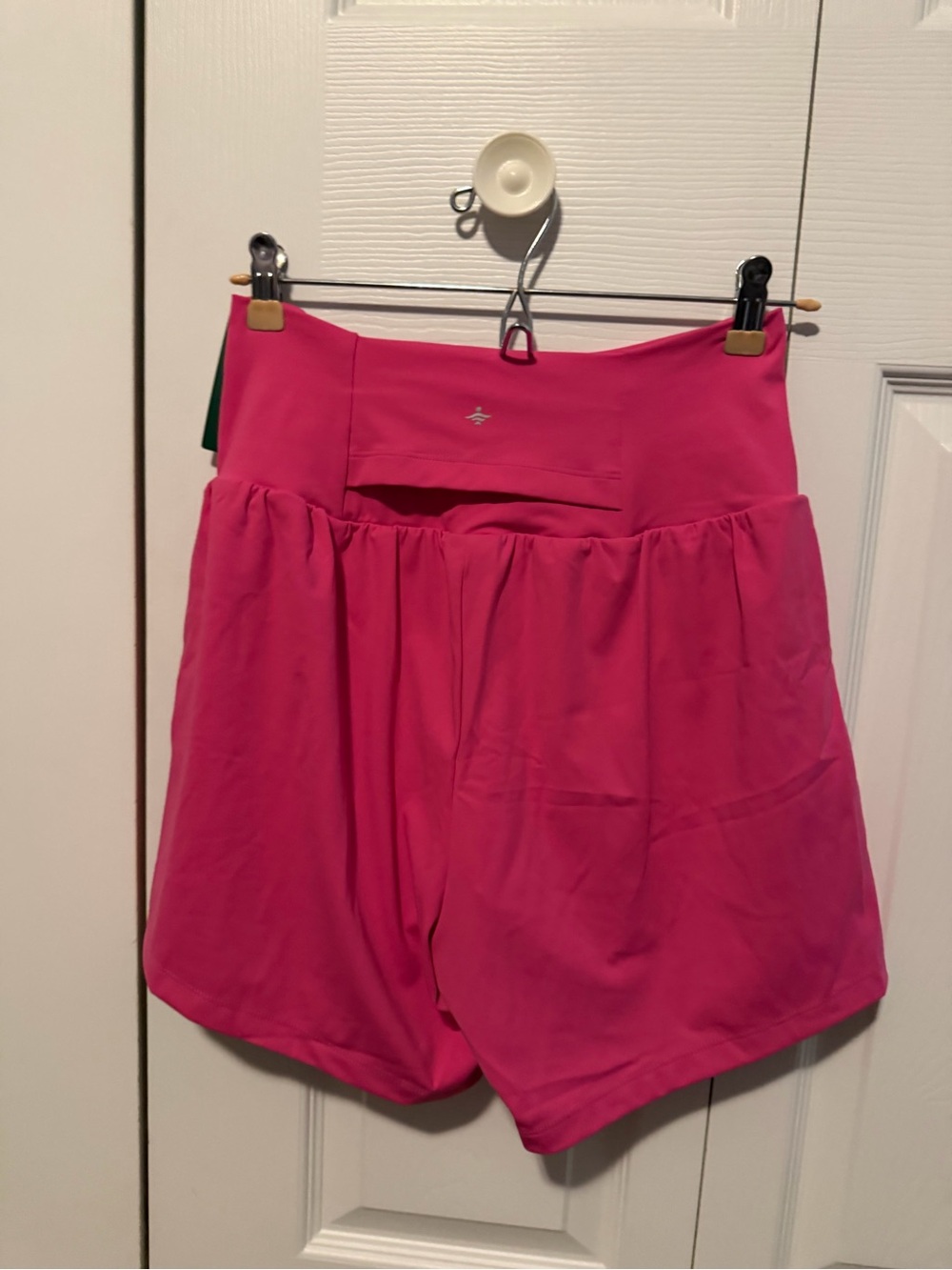 HALARA 5” High-Waist Magenta Athletic Shorts - Picture 3 of 3